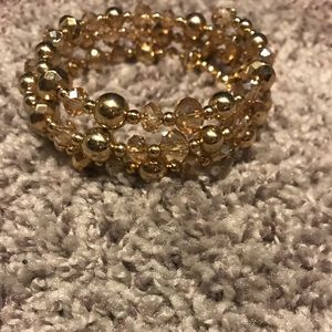 Gold fashion bracelet